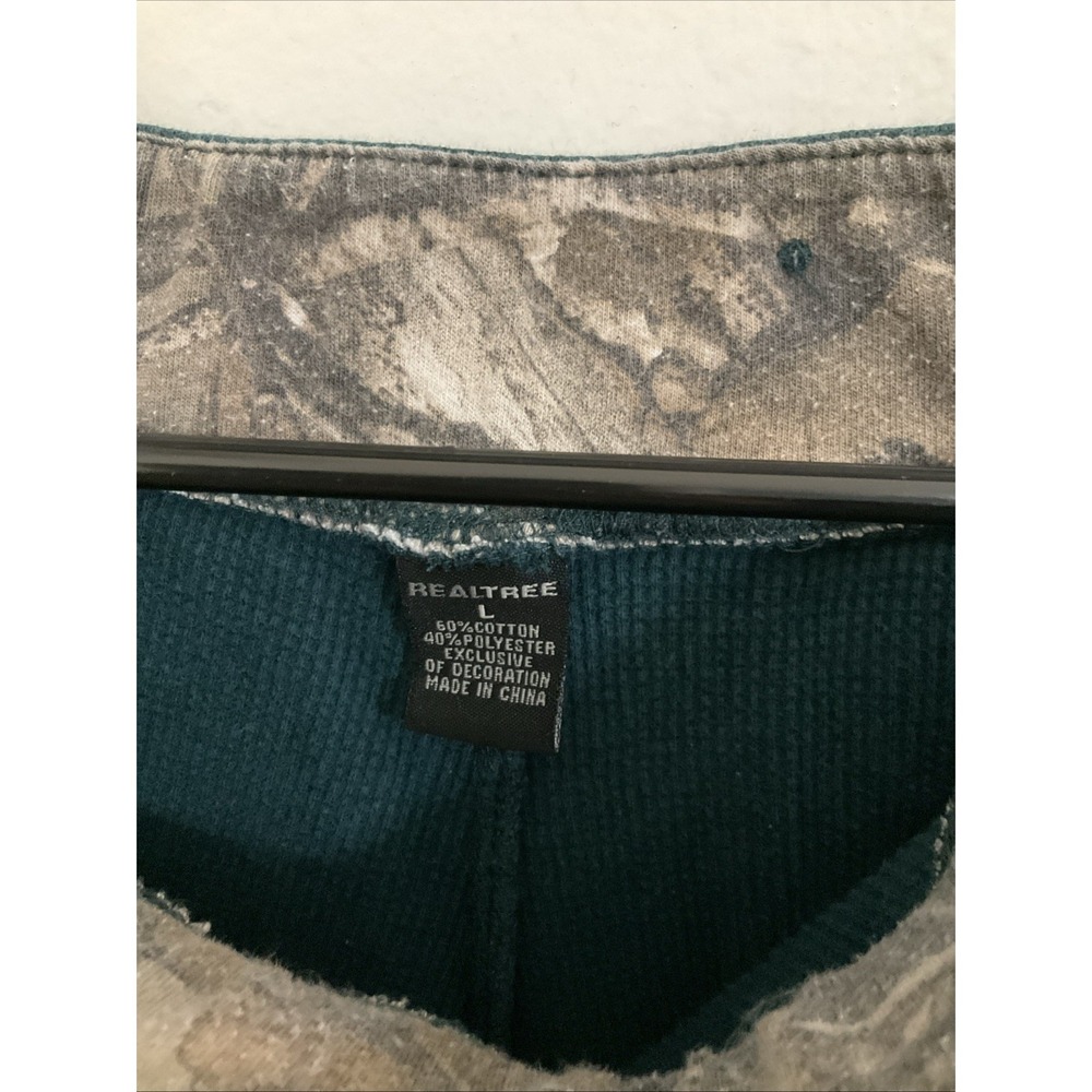 Realtree Green Sweatpants Camo Size Large - Picture 2 of 7